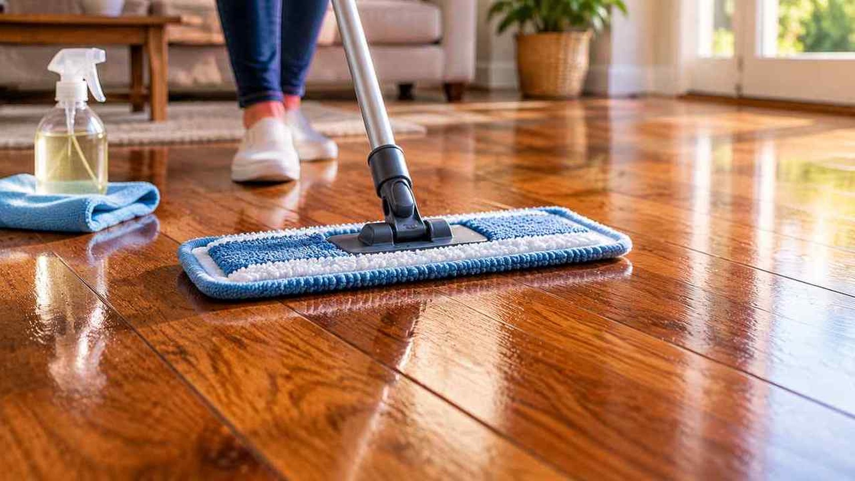 Best way to sanitize hardwood floors