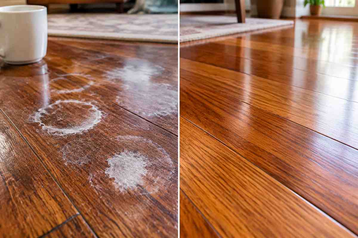 white spots hardwood floor