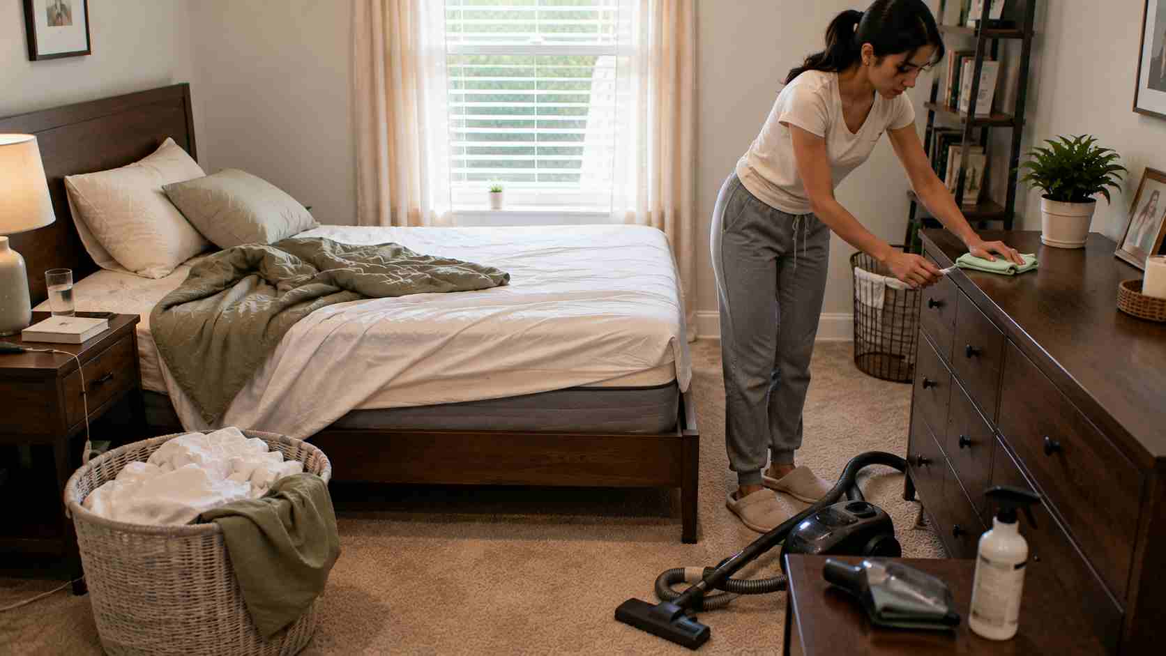 bedroom cleaning checklist