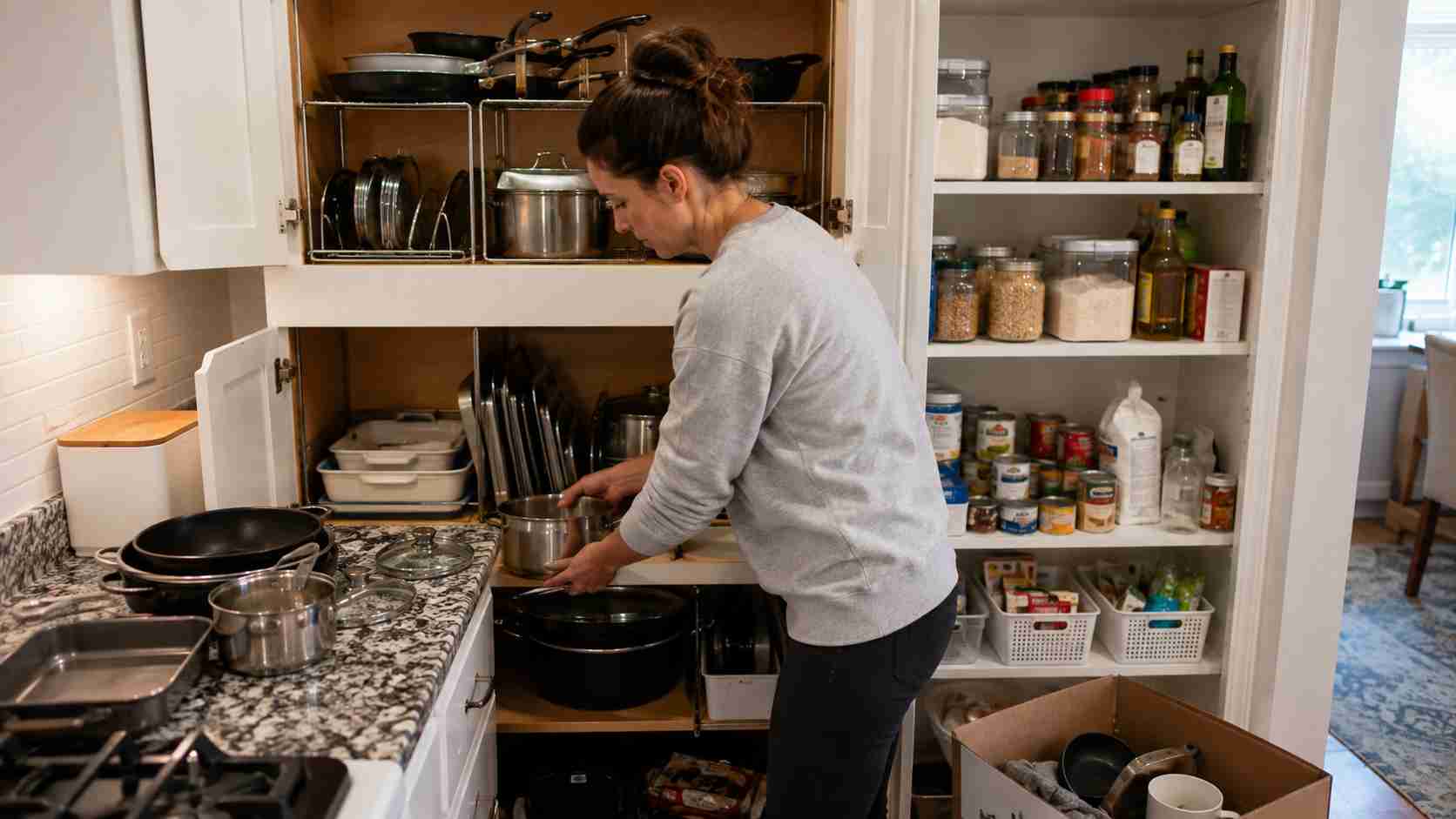 decluttering a kitchen hero image