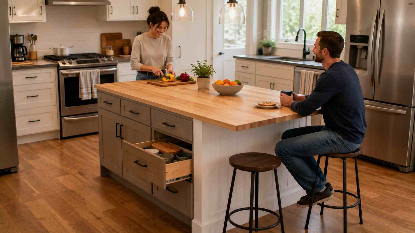 How to Make a Kitchen Island (Budget to Custom Guide) Kitchen island