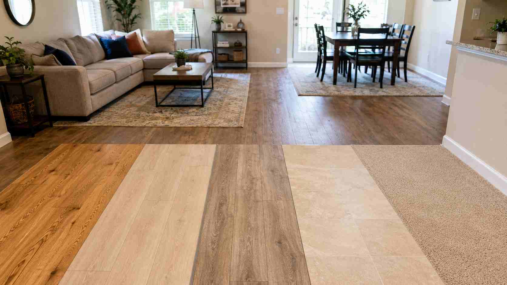 How to choose the right flooring style and material