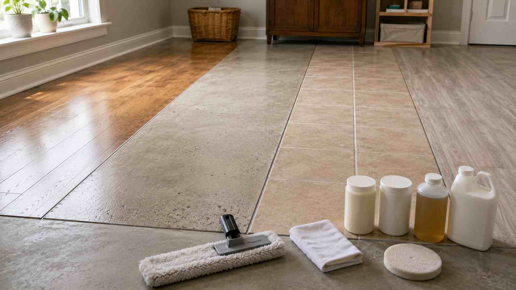 How to wax different floor types